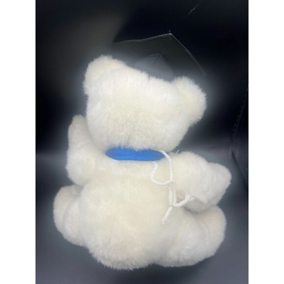 Hallmark Money Presenter Bear Graduation White Bear Plush Stuffed Animal - Picture 2 of 2